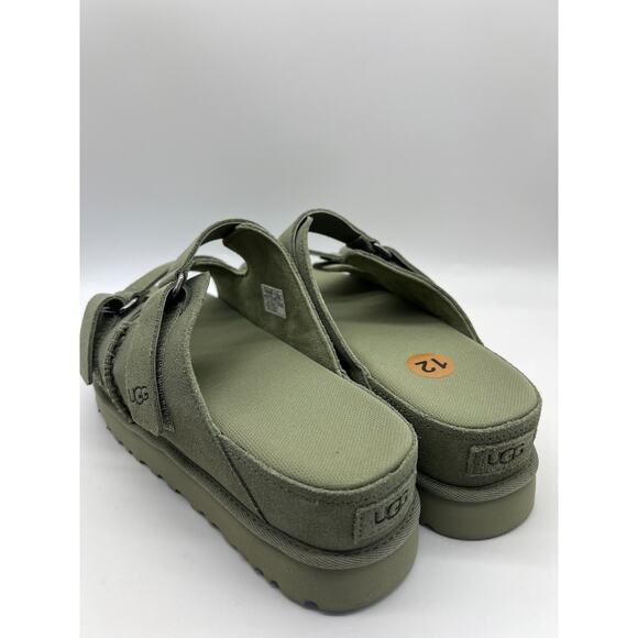 UGG Goldenstar Hi Slide Shaded Clover 1155458 Women's Size 12 New - Picture 8 of 16